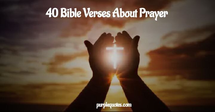 40 bible verses on prayer